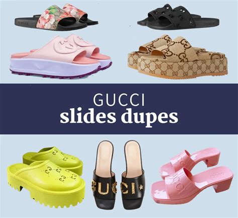 gucci bloom slides dupe